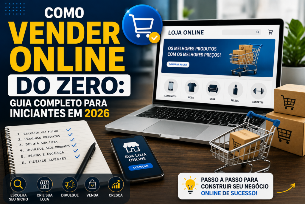 Como vender online do zero