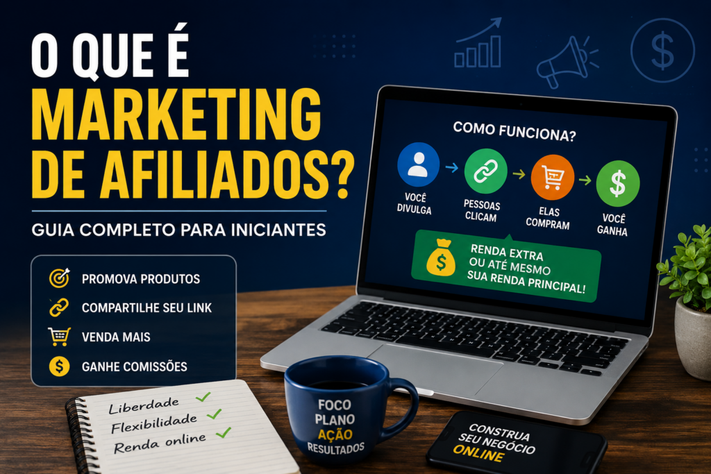 O que é Marketing de Afiliados? Guia Completo para iniciantes