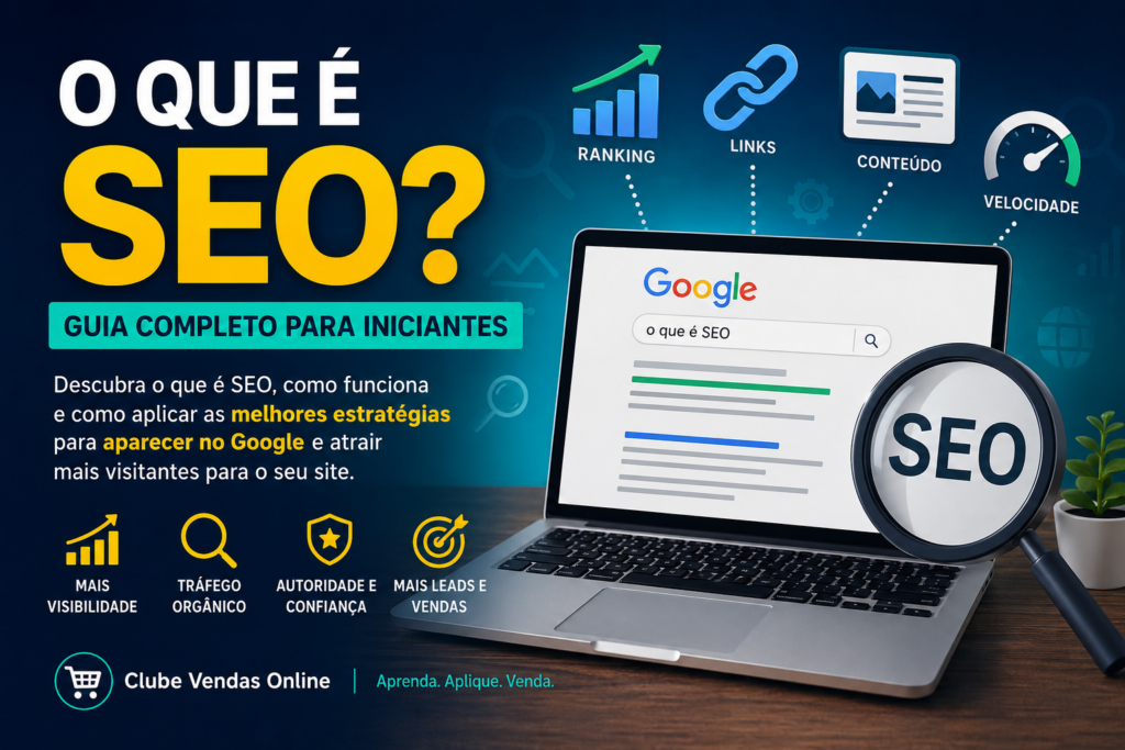 O que é SEO? Guia completo para iniciantes em 2026