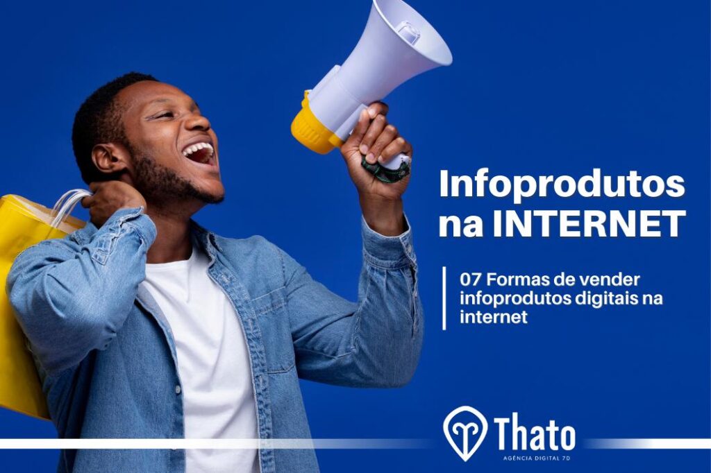 Venda de infoprodutos para ganhar dinheiro na internet.